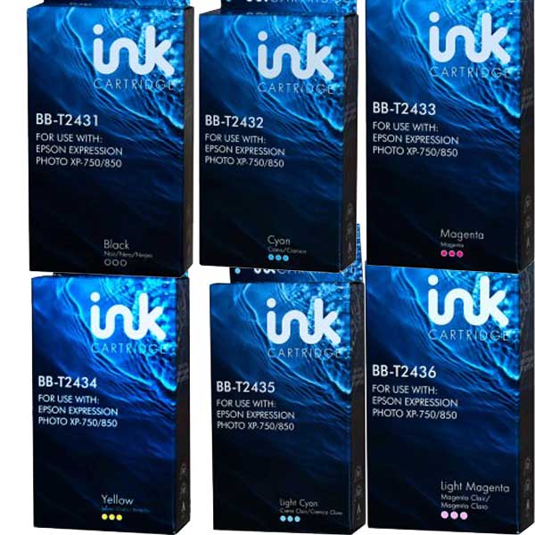 Epson Compatible Epson C13T24384010 (24XL) Combo BkCMY