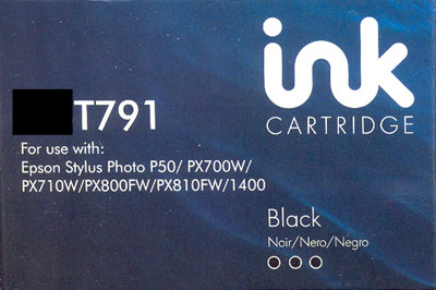 ink compatible cartridge printer Epson stylus photo 1400 T0791
